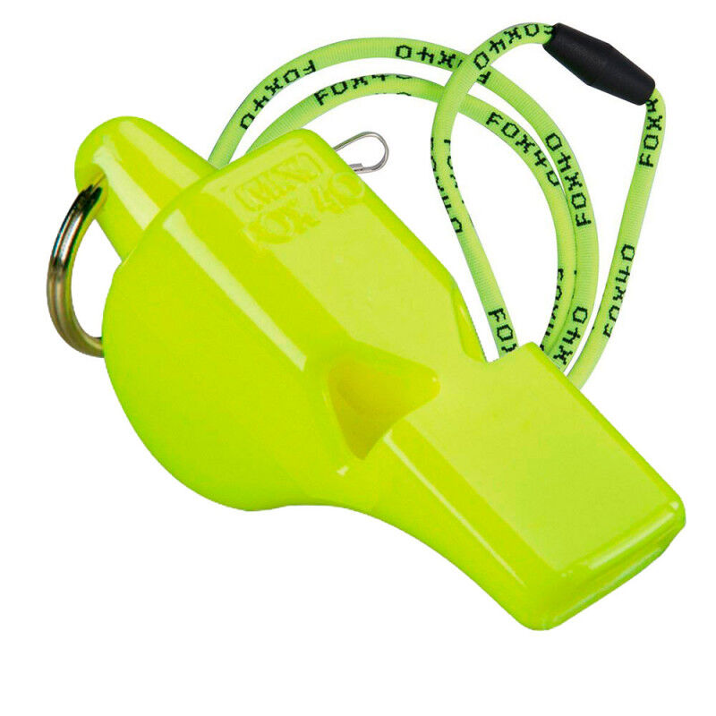Sifflet, 2 paquets de sifflets sportifs en plastique avec cordon