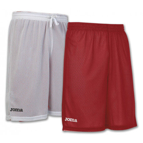 SHORT REVERSIBLE BASKETBALL ROOKIE JOMA ROUGE/BLANC