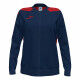 VESTE DE SURVETEMENT FEMME CHAMPIONSHIP VI JOMA MARINE/ROUGE