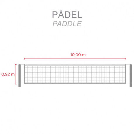 FILET DE PADEL PRO ZASTOR - 5074