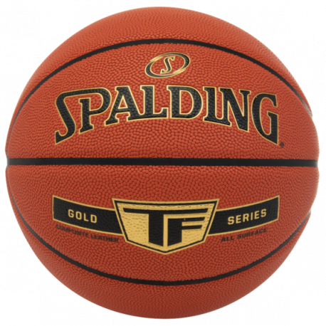 Ballon basket intérieur extérieur taille 7 TF GOLD composite T7 SPALDING