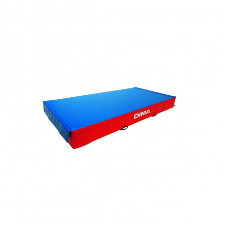 MATELAS DE RECEPTION DOUBLE DENSITE REVERSIBLE ASSOCIATIF EN BOUTS 400X200X20CM DIMASPORT - 26218