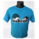 T-SHIRT COTON BLEU BOULENCIEL