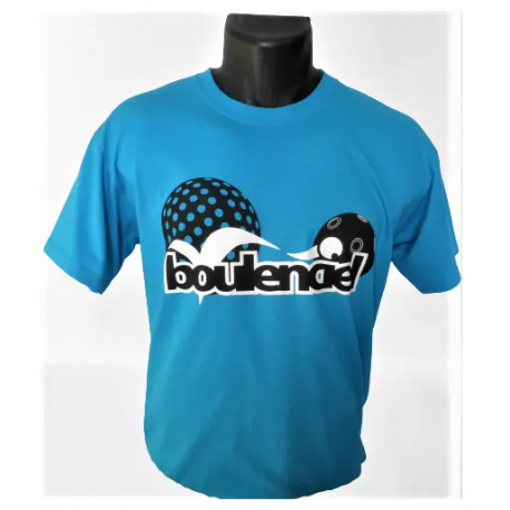 T-SHIRT COTON BLEU BOULENCIEL