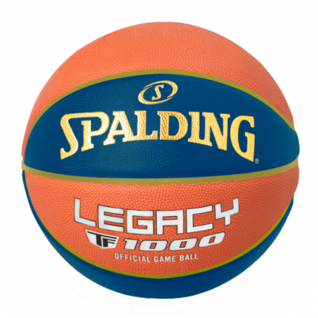 Ballon basket intérieur taille 7 officiel LNB LEGACY TF 1000 2023 composite T7 SPALDING