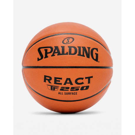 Ballon basket intérieur extérieur taille 5 REACT TF 250 composite T5 SPALDING