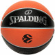 Ballon basket intérieur extérieur taille 7 EUROLEAGUE EXCEL TF 500 composite T7 SPALDING