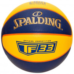 Ballon basket intérieur extérieur taille 6 officiel TF 33 GOLD composite T6 SPALDING