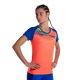 MAILLOT RUNNING MANCHES COURTES FEMME ELITE X JOMA 