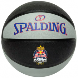 Ballon basket intérieur extérieur taille 7 TF 33 REDBULL HALF COURT en caoutchouc T7 SPALDING