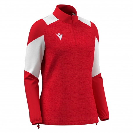 Sweat 1/2 zip training Femme CHANTICO MACRON