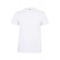 T-shirt coton PALM 290 grs unisexe manches courtes blanc MUKUA