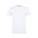 T-shirt coton MELBOURNE unisexe manches courtes blanc MUKUA