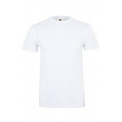 T-shirt coton MELBOURNE 155 grs unisexe manches courtes blanc MUKUA