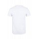 T-shirt coton MELBOURNE unisexe manches courtes blanc MUKUA