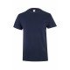 T-shirt coton MELBOURNE unisexe manches courtes couleur MUKUA