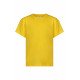 T-shirt coton MELBOURNE enfant manches courtes couleur MUKUA