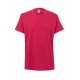 T-shirt coton MELBOURNE enfant manches courtes couleur MUKUA