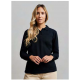 Polo coton femme HOBART manches longues couleur MUKUA