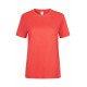 T-shirt coton femme MELBOURNE manches courtes couleur MUKUA