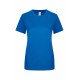 T-shirt coton femme MELBOURNE manches courtes couleur MUKUA