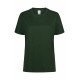 T-shirt coton femme MELBOURNE manches courtes couleur MUKUA