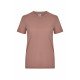 T-shirt coton femme MELBOURNE manches courtes couleur MUKUA