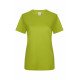 T-shirt coton femme MELBOURNE manches courtes couleur MUKUA