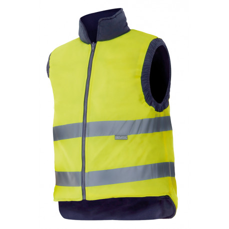 Gilet réversible matelassé Haute Visibilité VELILLA 148