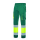 Pantalon stretch bicolore multipoches Haute Visibilité VELILLA 303002S