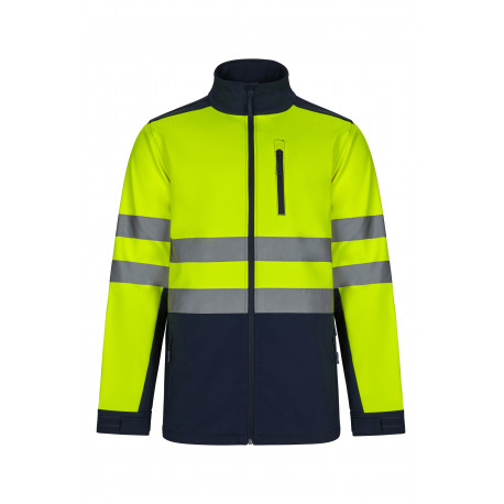 Blouson softshell bicolore Haute Visibilité VELILLA 306006