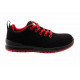 Chaussures de sécurité basses SPEZIAL COLOURS S1P ESD SRC composite noir rouge VPRO 707007R