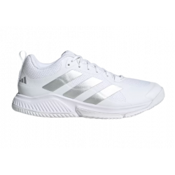 Chaussures ADIDAS COURT TEAM BOUNCE 2.0 femme Cloud White Silver Metallic Grey One