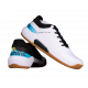 Chaussures de Handball SALMING Recoil Ultra Homme Blanc Noir Cyan