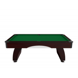 Billard Dallas 7 Coloris wengé boisé tapis vert A188 De Faugères