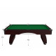 Billard Dallas 7 Coloris wengé boisé tapis vert A188 De Faugères