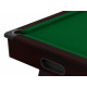 Billard Dallas 7 Coloris wengé boisé tapis vert A188 De Faugères