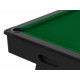 Billard Dallas 7 Coloris noir grainé tapis noir A190 De Faugères