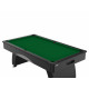 Billard Dallas 7 Coloris noir grainé tapis noir A190 De Faugères