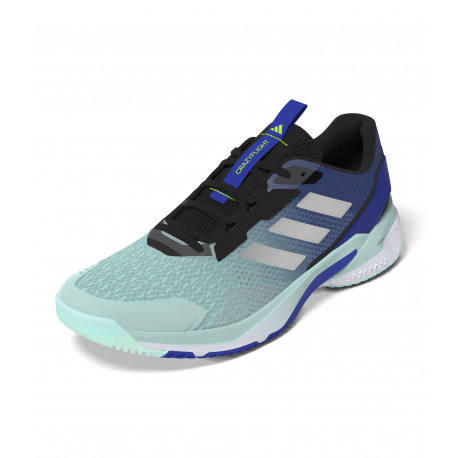 Chaussures CRAZYFLIGHT 5 ADIDAS Homme Semi flash aqua Zero met Lucid blue ACI-IG1735