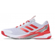 Chaussures CRAZYFLIGHT 5 ADIDAS Homme White Better scarlet Matte silver ACI-IH7718