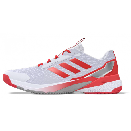 Chaussures CRAZYFLIGHT 5 ADIDAS Homme White Better scarlet Matte silver ACI-IH7718