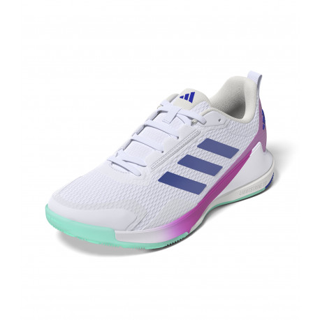 Chaussures NOVAFLIGHT 2 ADIDAS Femme White Lucid blue Semi flash aqua ACI-ID8554