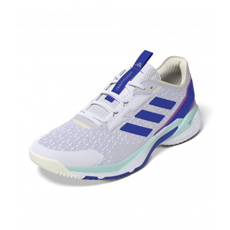 Chaussures CRAZYFLIGHT 5 ADIDAS Femme White Lucid blue Semi flash aqua ACI-IF9262