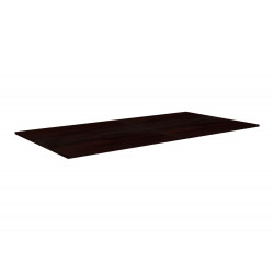 Plateau dinatoire réversible compatible tables de jeu 7 pieds Coloris wengé boisé De Faugères A044