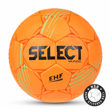 Ballon handball MUNDO V22 T2 (TAILLE 2) Orange SELECT