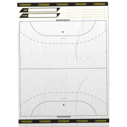 Lot de 20 feuilles tactiques Handball terrain complet POWERSHOT HA006