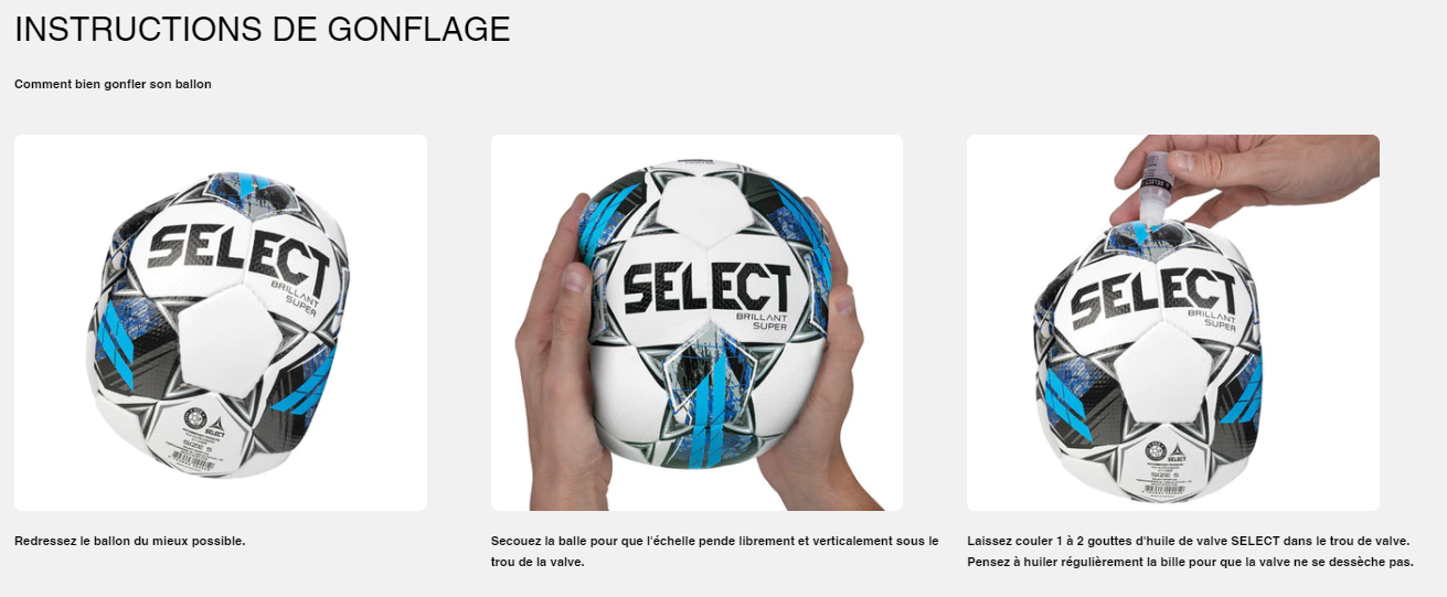Ballon d'entraînement handball Select Mundo V22 orange